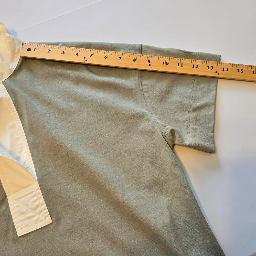 Everlane Polo Dress Womens Size Small Gray Above Knee 100% Organic Cotton NWT - Picture 7 of 9